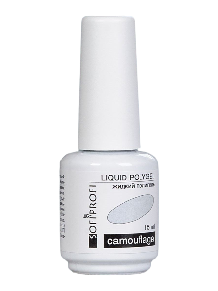 Полигель для наращивания и укрепления ногтей Тон 09 Sofiprofi Liquid Polygel, 15 мл